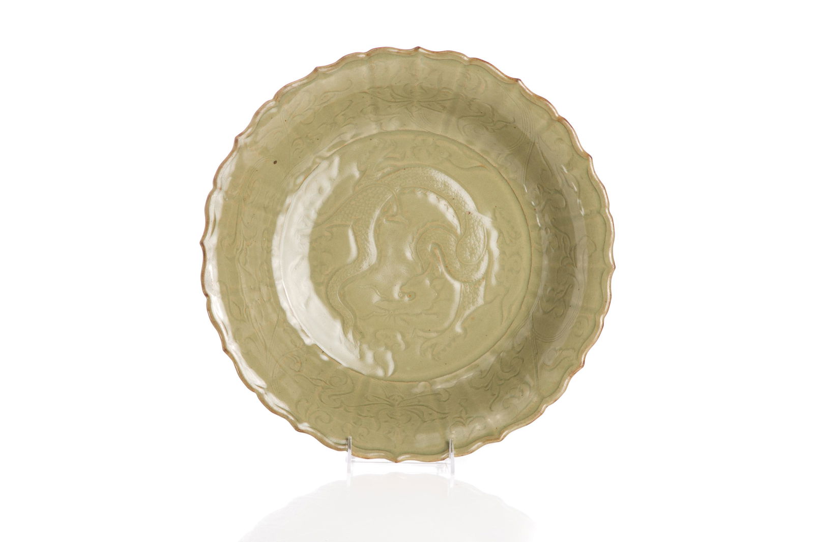 LONGQUAN CELADON GLAZED CHARGER (1 of 3)