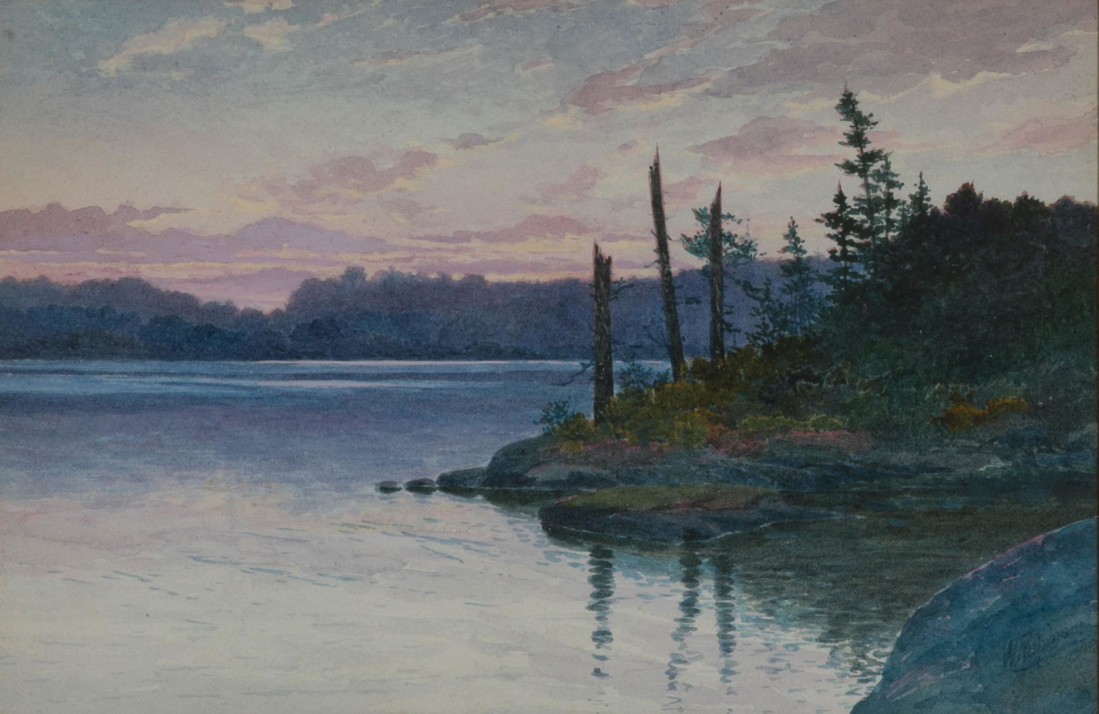 WILLIAM ROBINS (Canadian, active 19/20th C) (1 of 4)