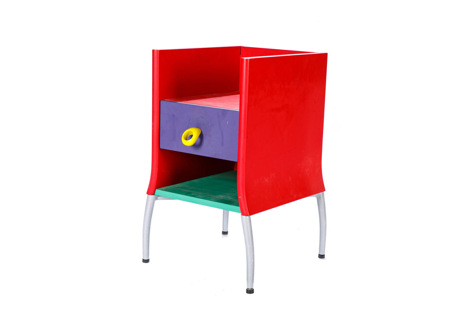 RASULO BRF ITALIAN PLASTICISED SIDE TABLE (1 of 4)