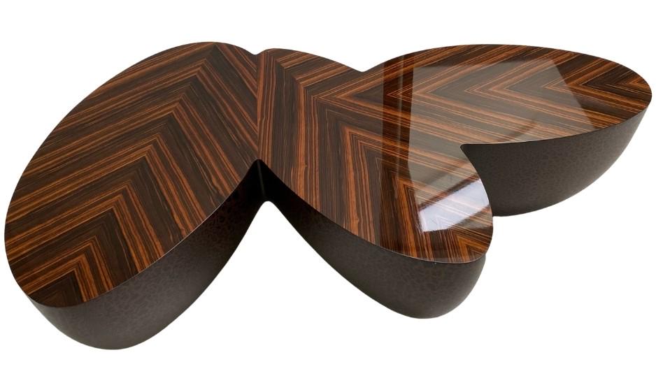 WENDELL CASTLE THREE LOBE SIZZLE COFFEE TABLE (1 of 3)