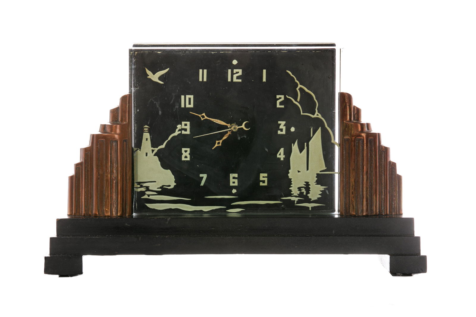 ART DECO MANTEL CLOCK (1 of 6)