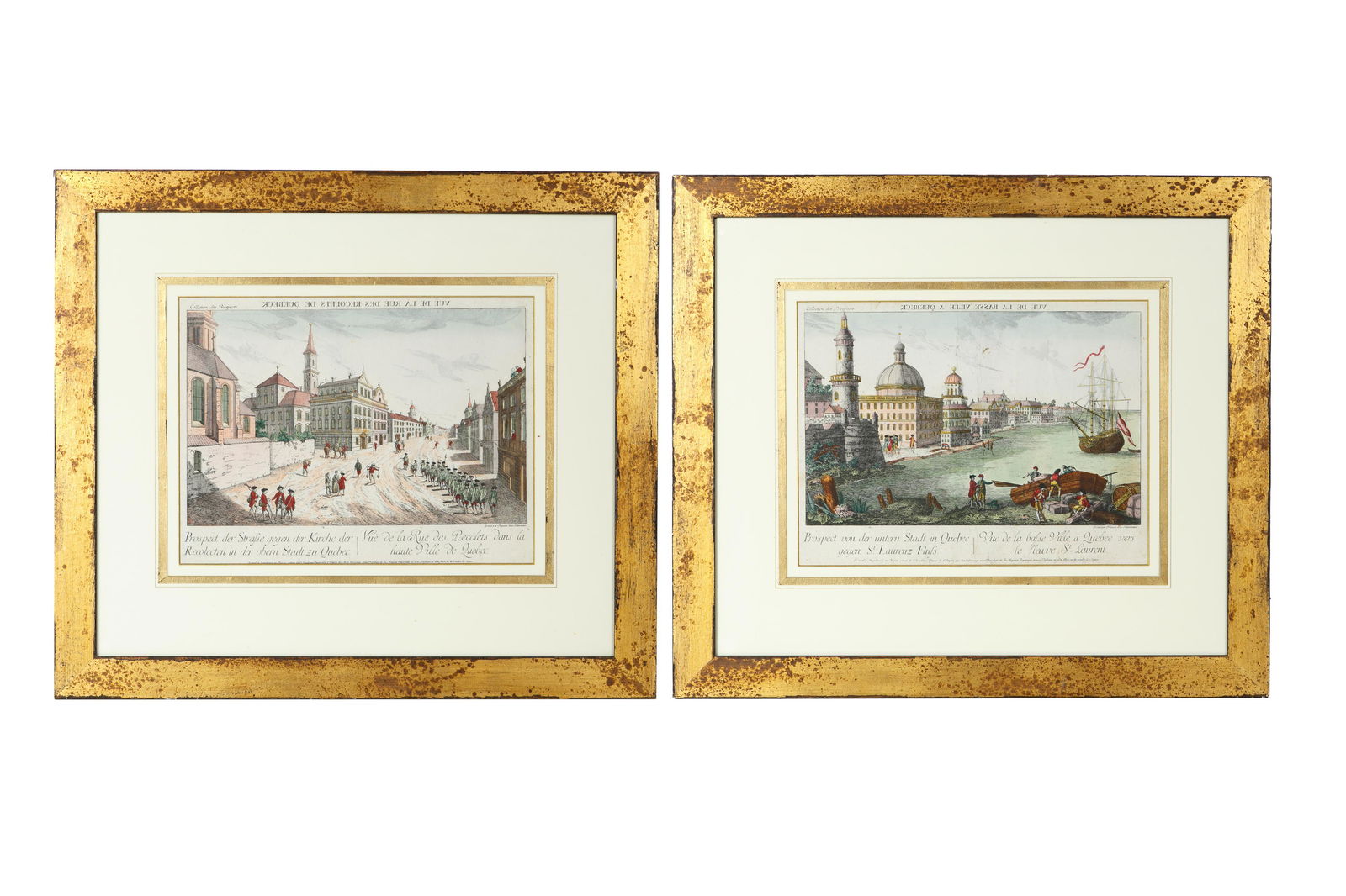 [PRINTS-HISTORIC] 18TH CENTURY VIEWS OF QUEBEC (1 of 3)