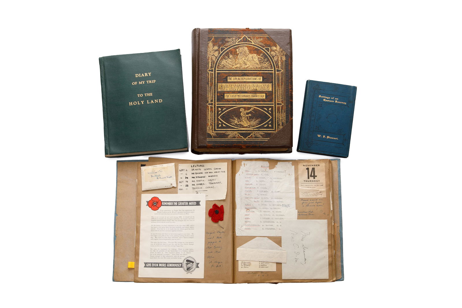 [MISSIONARY TRAVELS] A GATHERING OF 5 ITEMS (1 of 2)