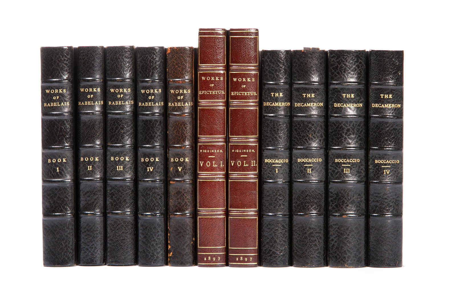 [BINDINGS] 3 SETS OF CLASSICS FINELY BOUND (1 of 2)