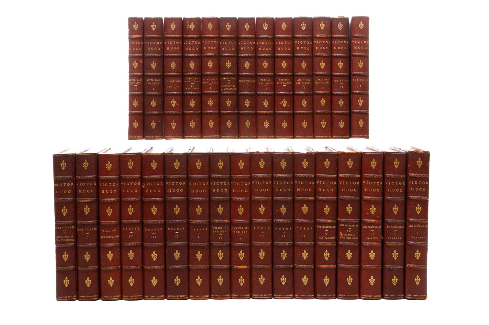 HUGO, VICTOR THE WORKS IN 30 VOLUMES LTD ED. (1 of 4)