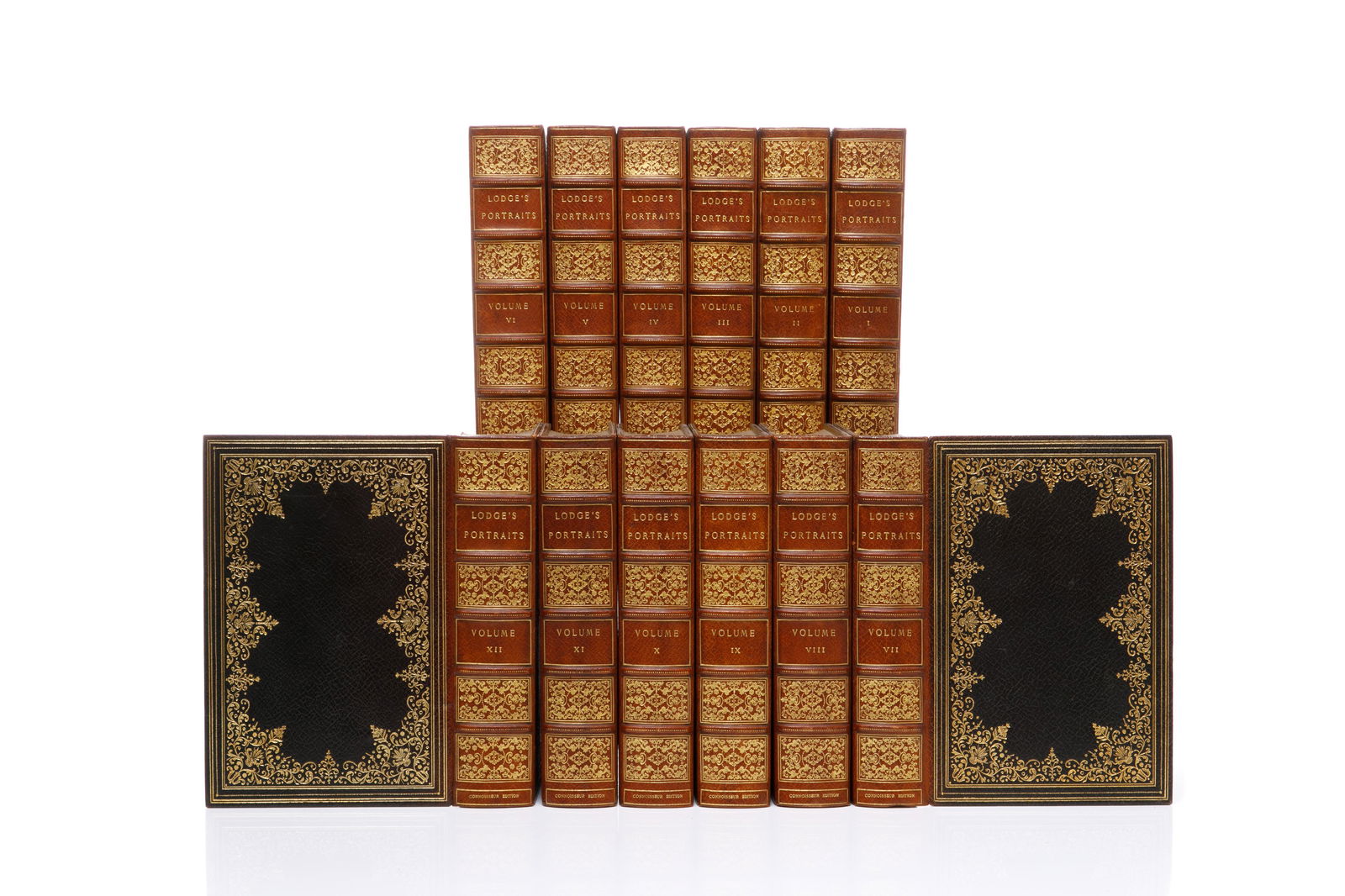 LODGE, EDMUND PORTRAITS IN 12 VOLUMES LTD ED (1 of 3)