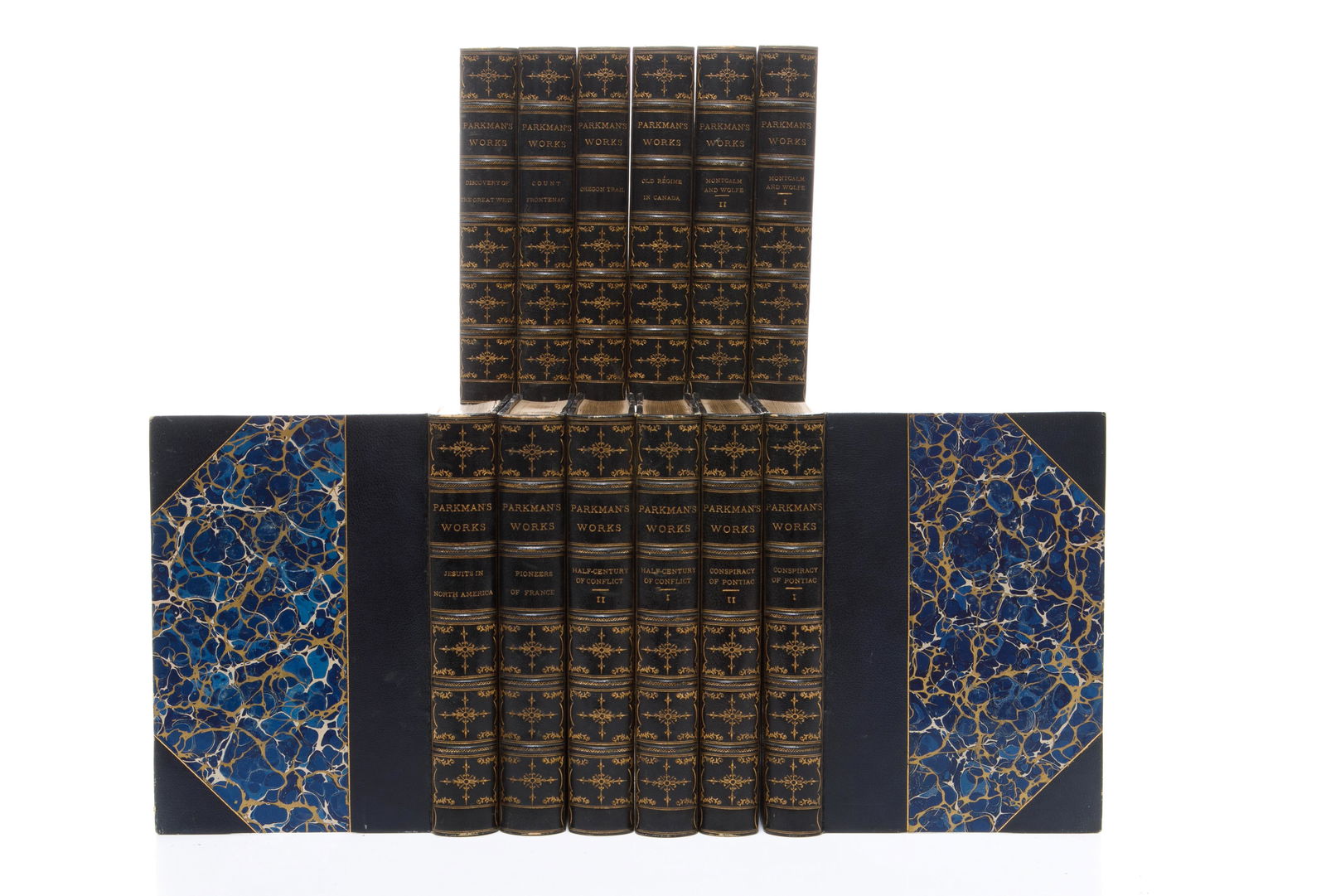 PARKMAN, FRANCIS THE WORKS IN 12 VOLUMES (1 of 3)