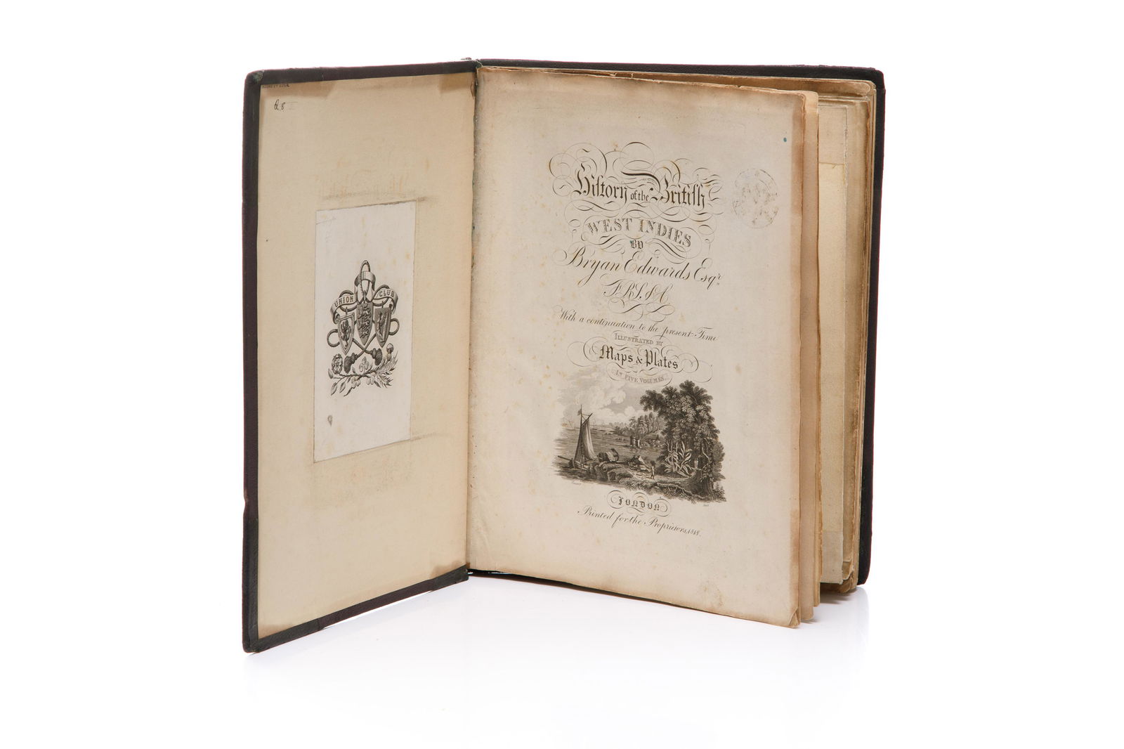 [ATLAS] BRYAN EDWARD: BRITISH WEST INDIES (1 of 3)