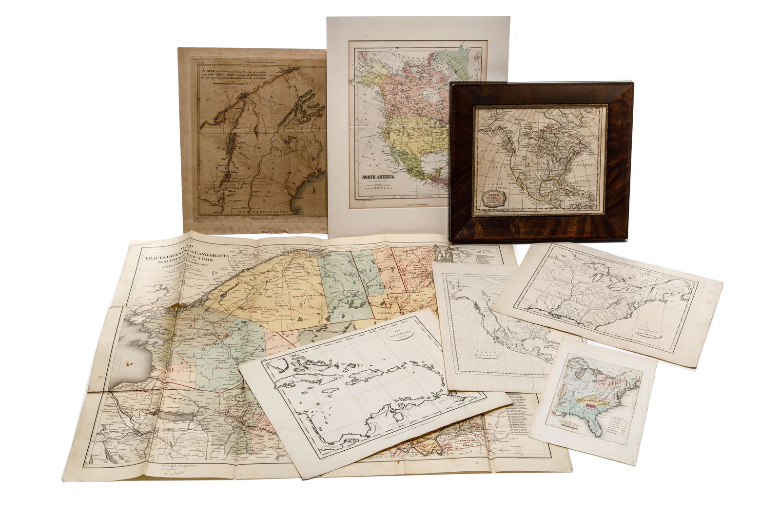 [MAPS] A LOT OF 7 MAPS OF NORTH AMERICA (1 of 1)