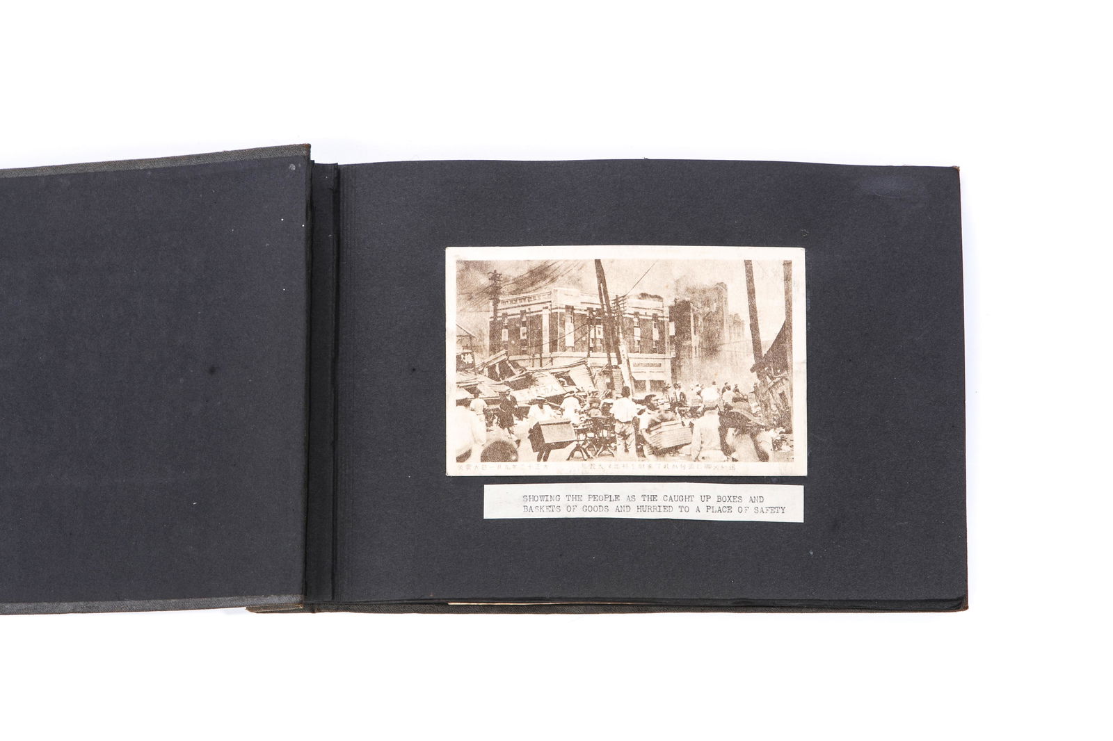 [JAPAN] GREAT KANTO EARTHQUAKE PHOTOGRAPHS, 1923 (1 of 6)