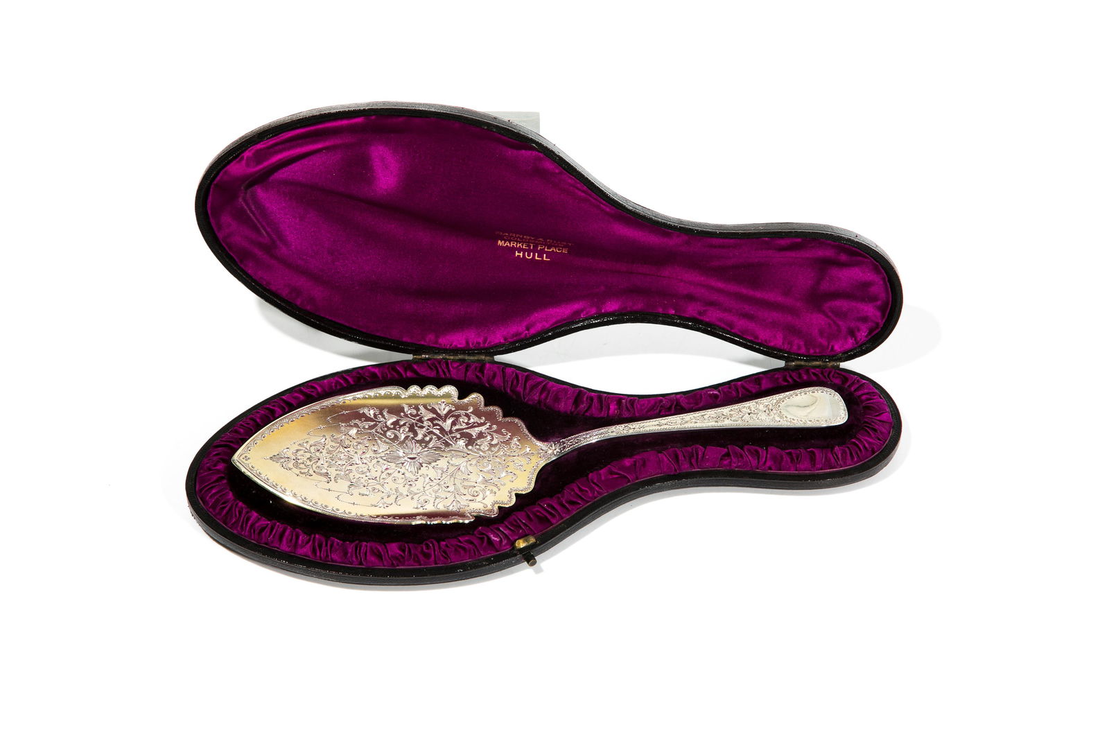 VICTORIAN SILVER PIE SERVER, 102g (1 of 5)