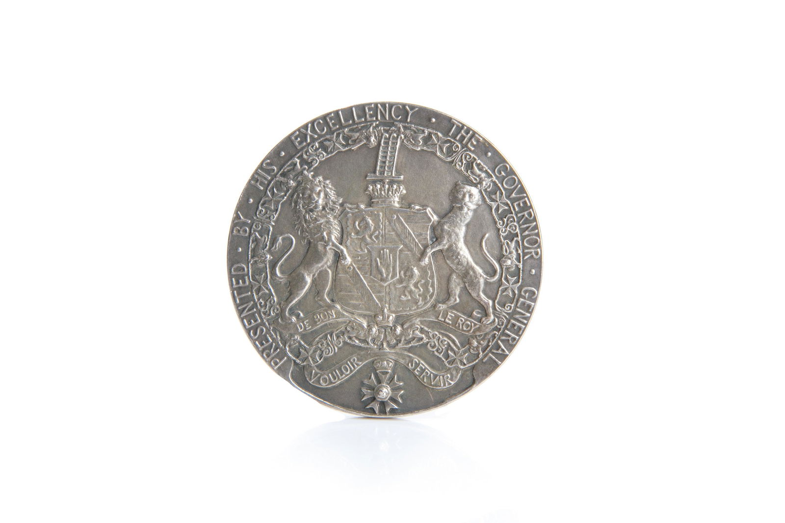 SILVER GOVENOR GENERAL MEDAL (1 of 4)