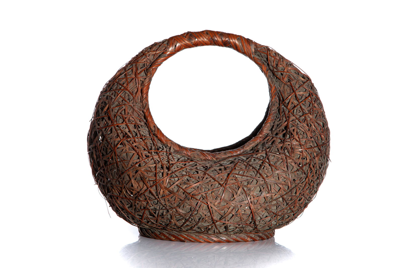 SIGNED BASKET, FULL MOON DESIGN (1 of 3)