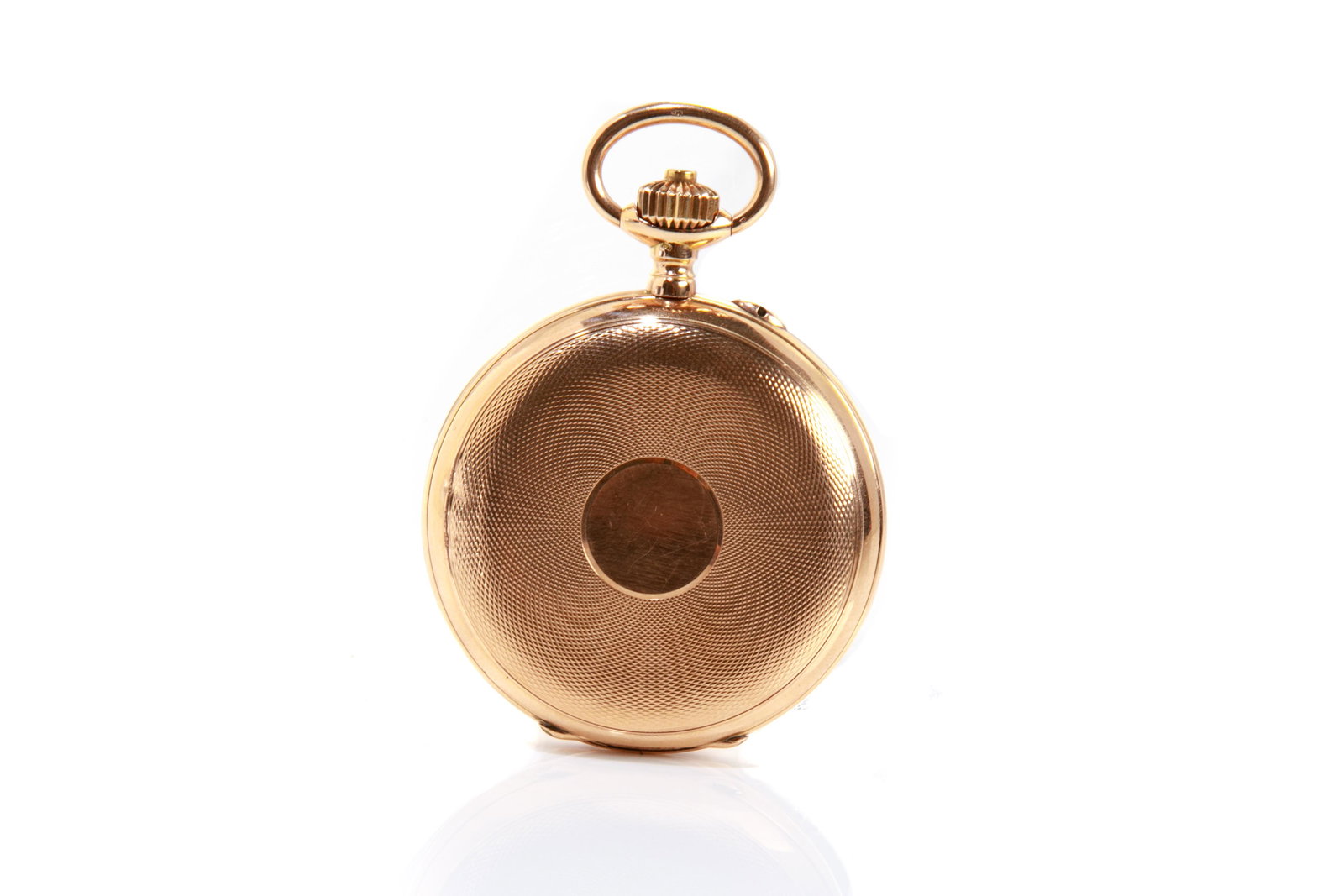 14K GOLD SWISS POCKET WATCH, 124g (1 of 9)
