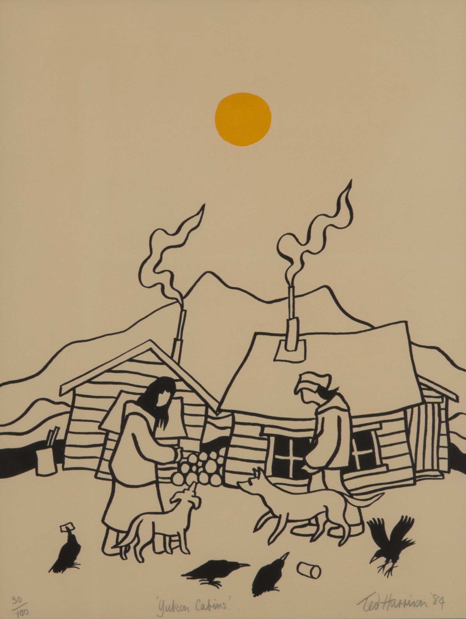 TED HARRISON (Canadian, 1926-2015) (1 of 3)