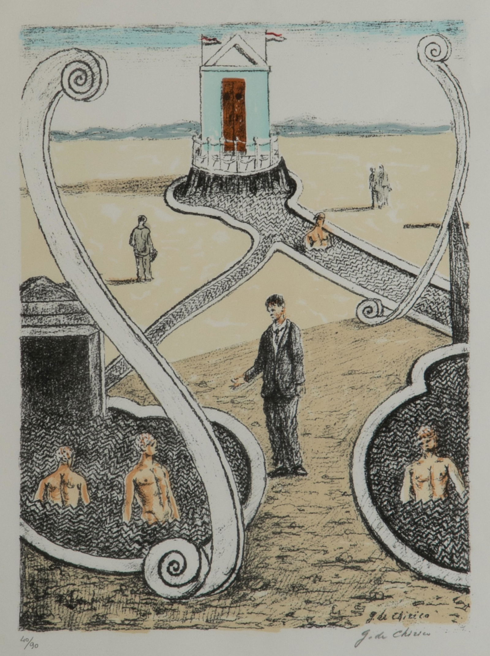 GIORGIO DE CHIRICO (Italian, 1888-1978) (1 of 4)