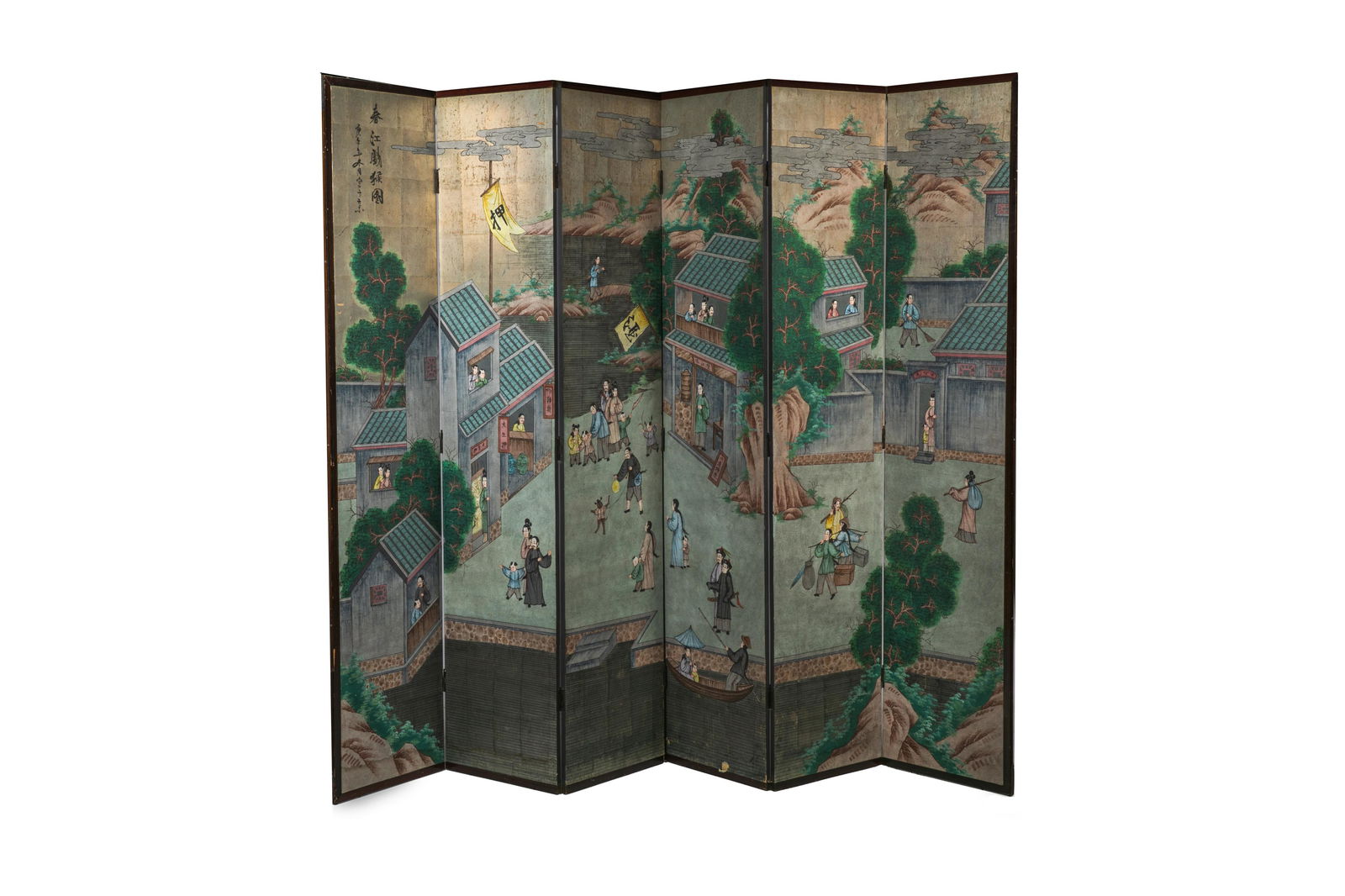 CHINOISERIE SIX PANEL SCREEN (1 of 5)