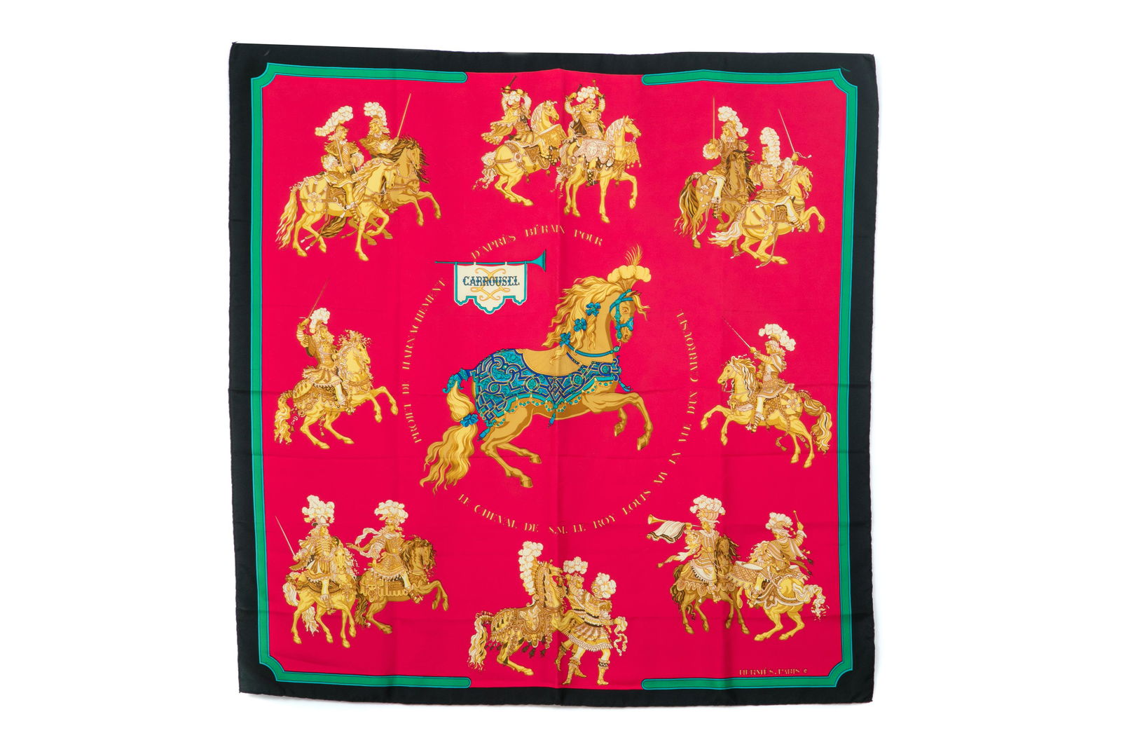 HERMES SILK SCARF (1 of 2)
