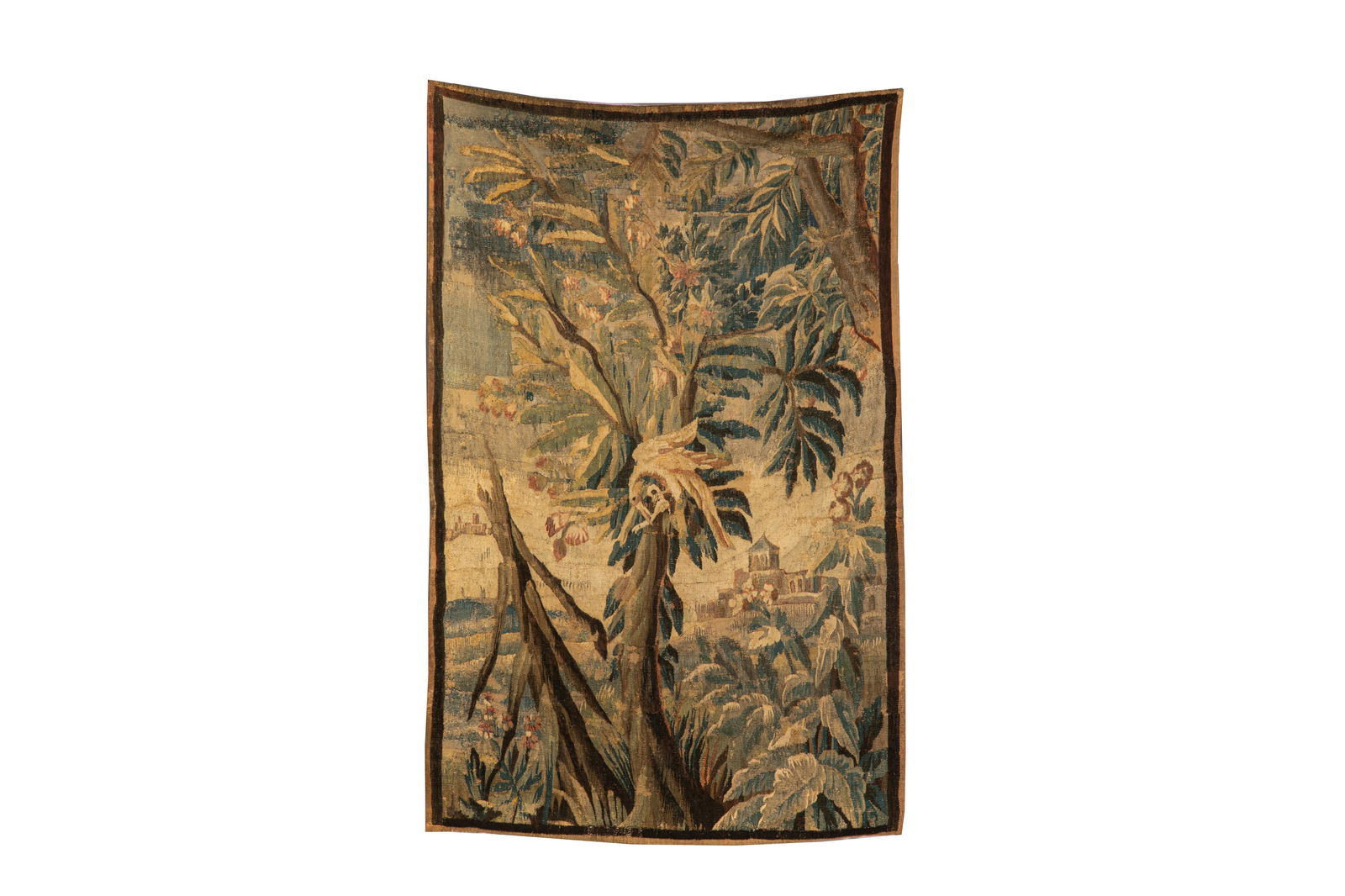 17th C PASTORAL TAPESTRY (1 of 4)