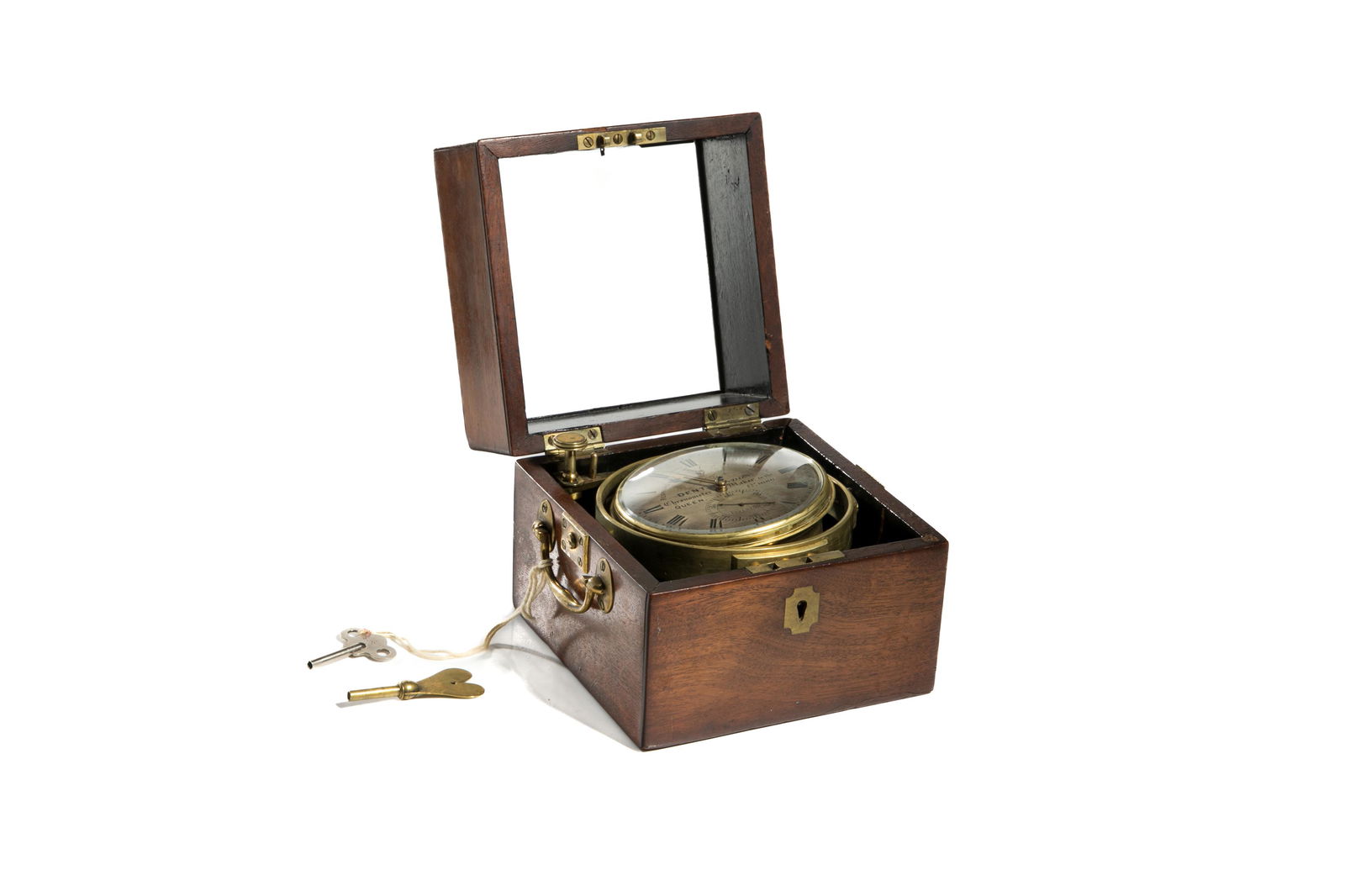 19th C ENGLISH SHIP'S CHRONOMETER (1 of 6)