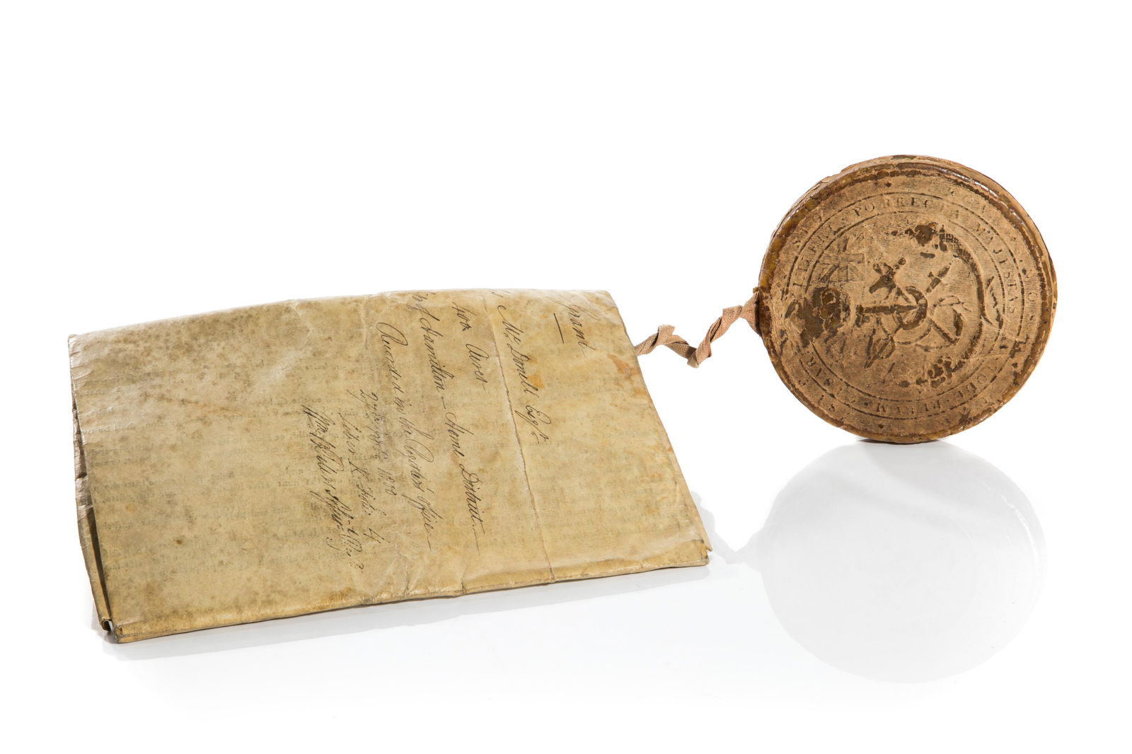 PROVINCE OF UPPER CANADA LAND GRANT DATED 1800 (1 of 10)