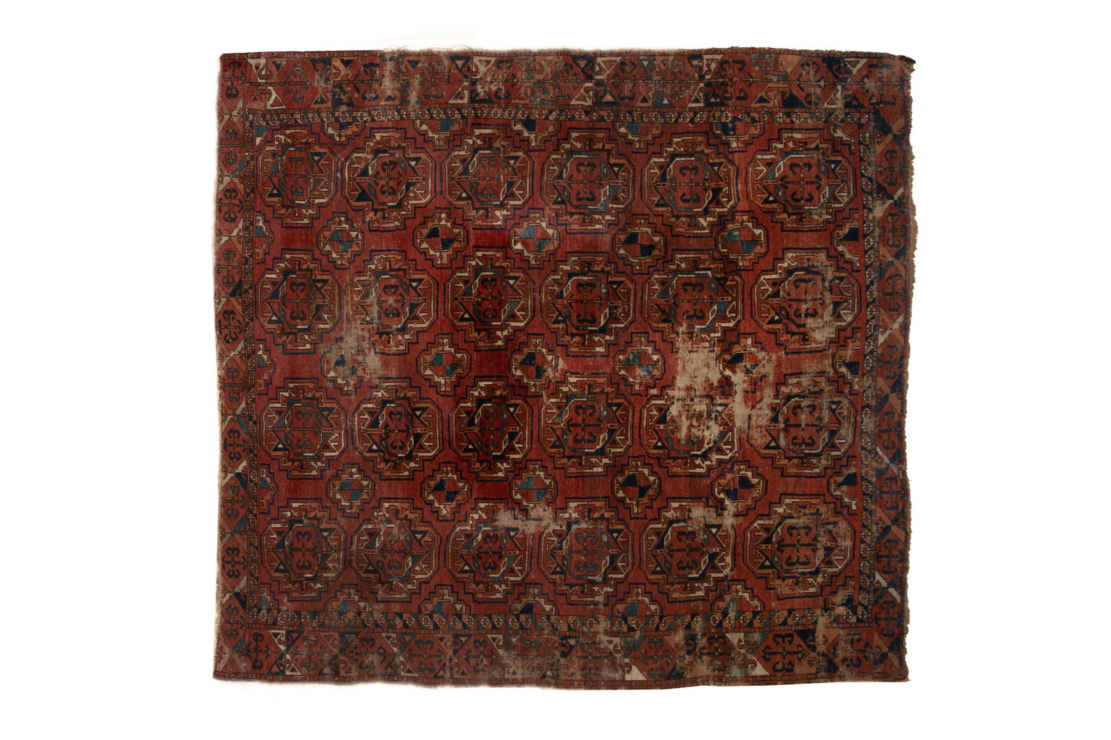 ANTIQUE TURKOMAN TEKE RUG (1 of 8)