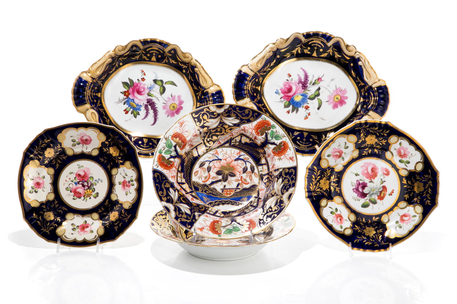 ASSORTED ENGLISH PORCELAIN DISHES (1 of 5)