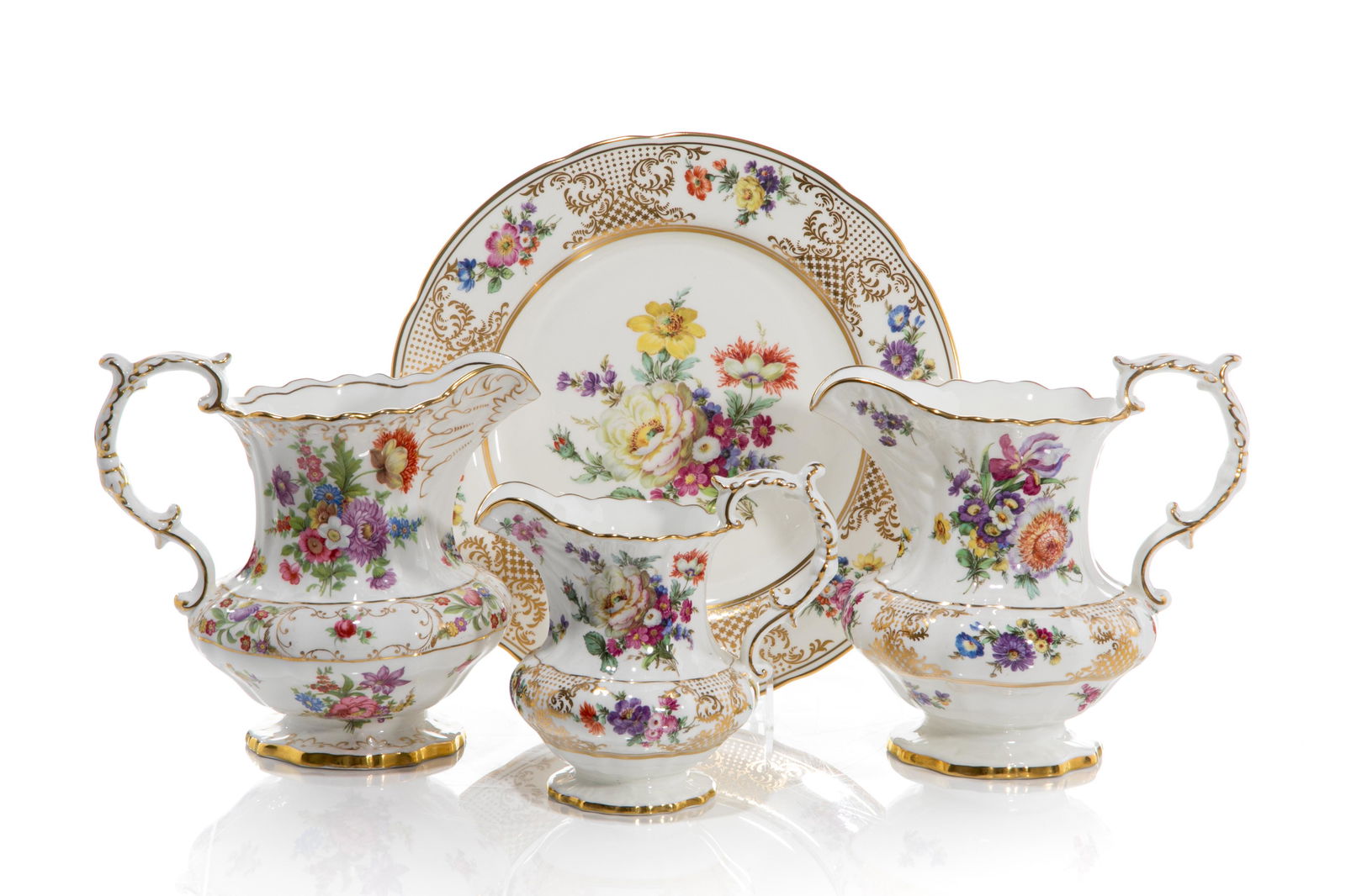 FOUR HAMMERSLEY PORCELAIN SERVING PIECES (1 of 4)