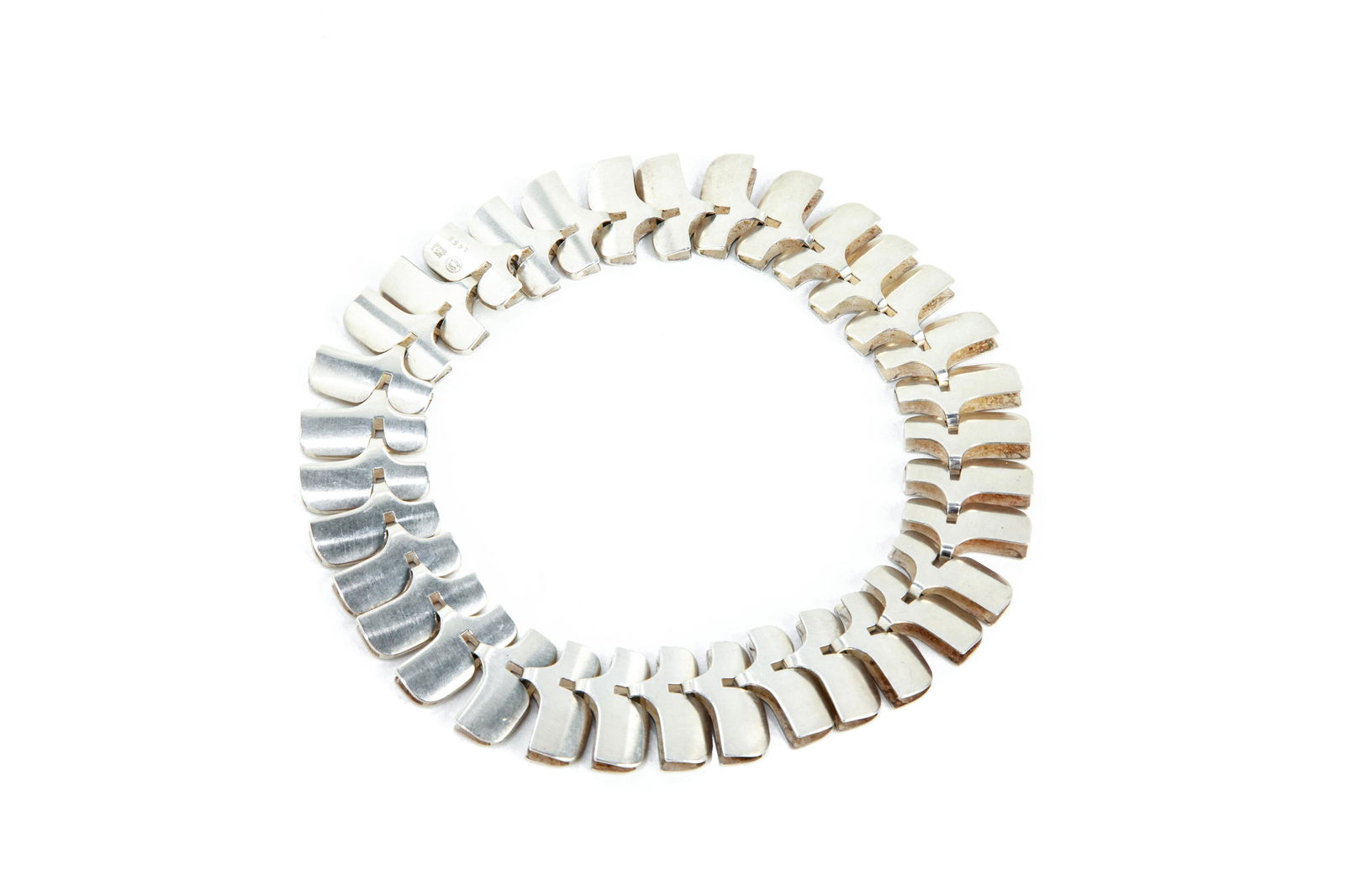 GEORG JENSEN 149B SILVER NECKLACE, 120g (1 of 4)