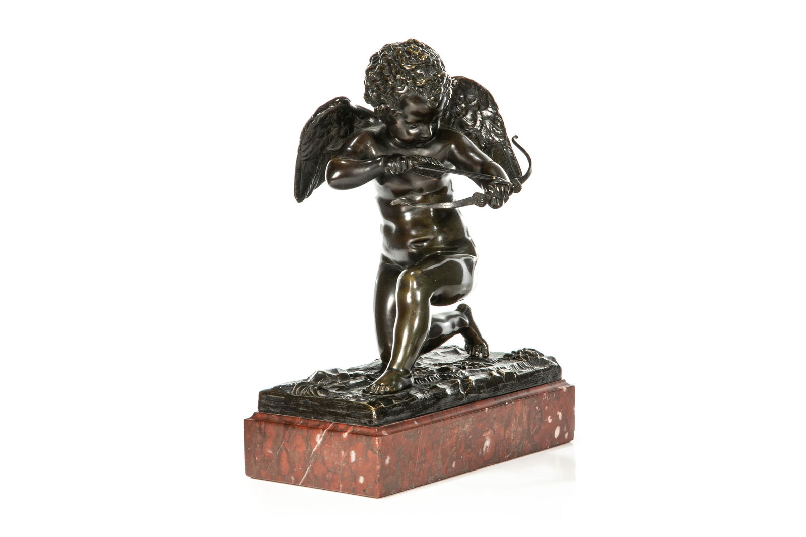 FRENCH BRONZE OF CUPID (1 of 8)
