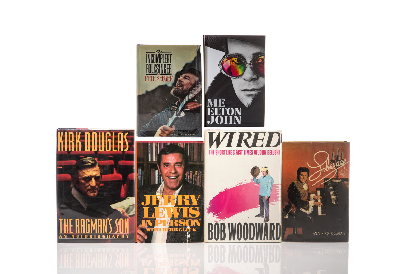 LOT OF 6 SIGNED (AUTO)BIOGRAPHIES (1 of 7)