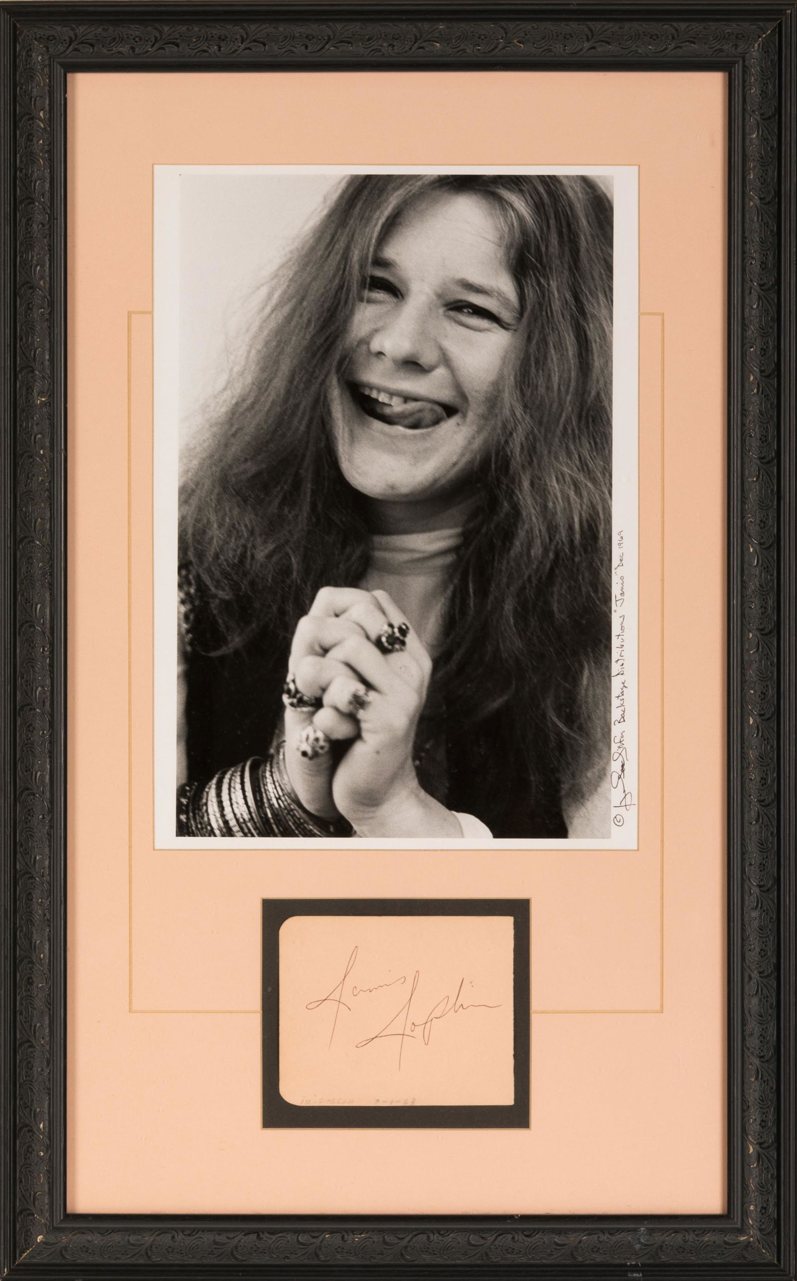 JANIS JOPLIN AUTOGRAPH (1 of 3)