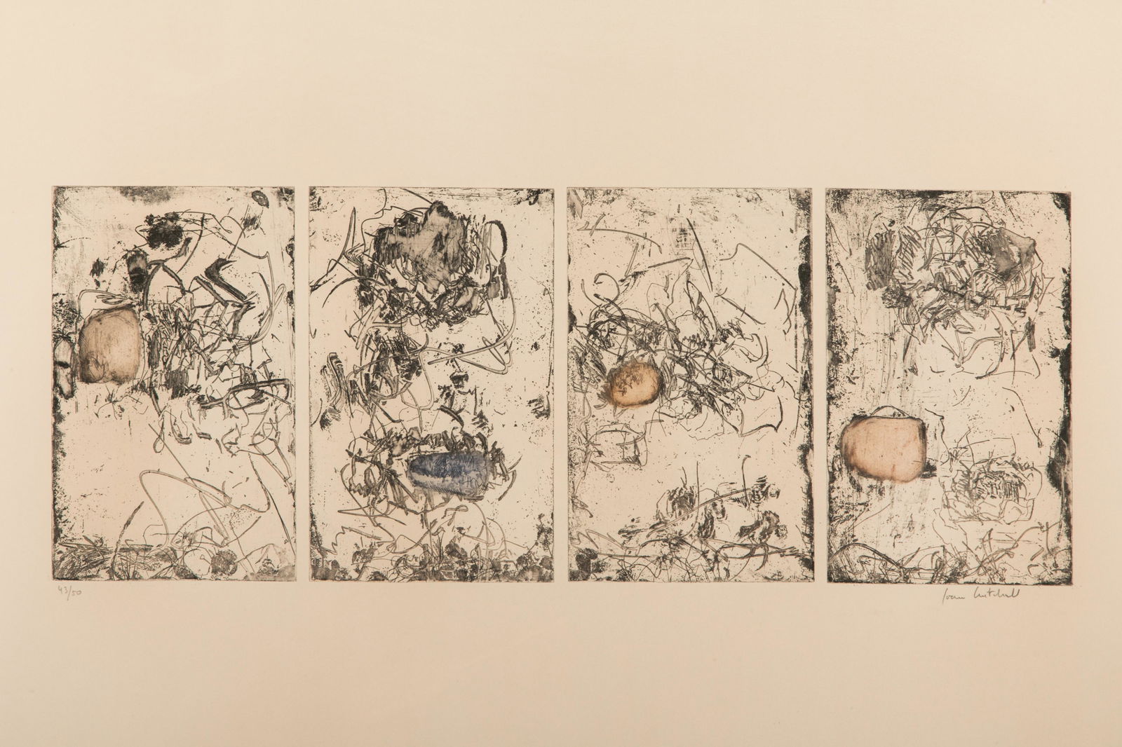 JOAN MITCHELL (American, 1925-1992) (1 of 6)