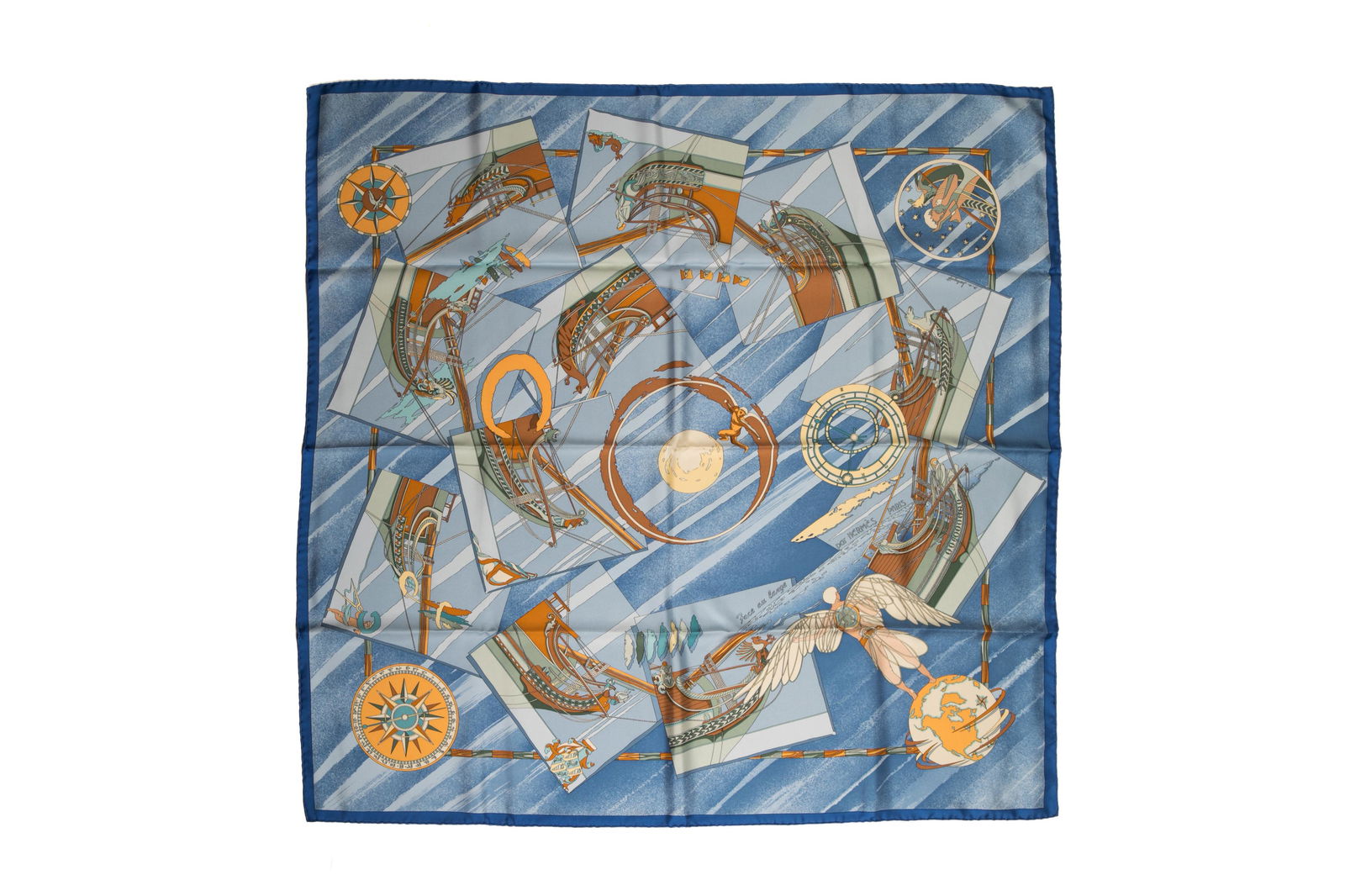 HERMES SILK SQUARE SCARF (1 of 4)