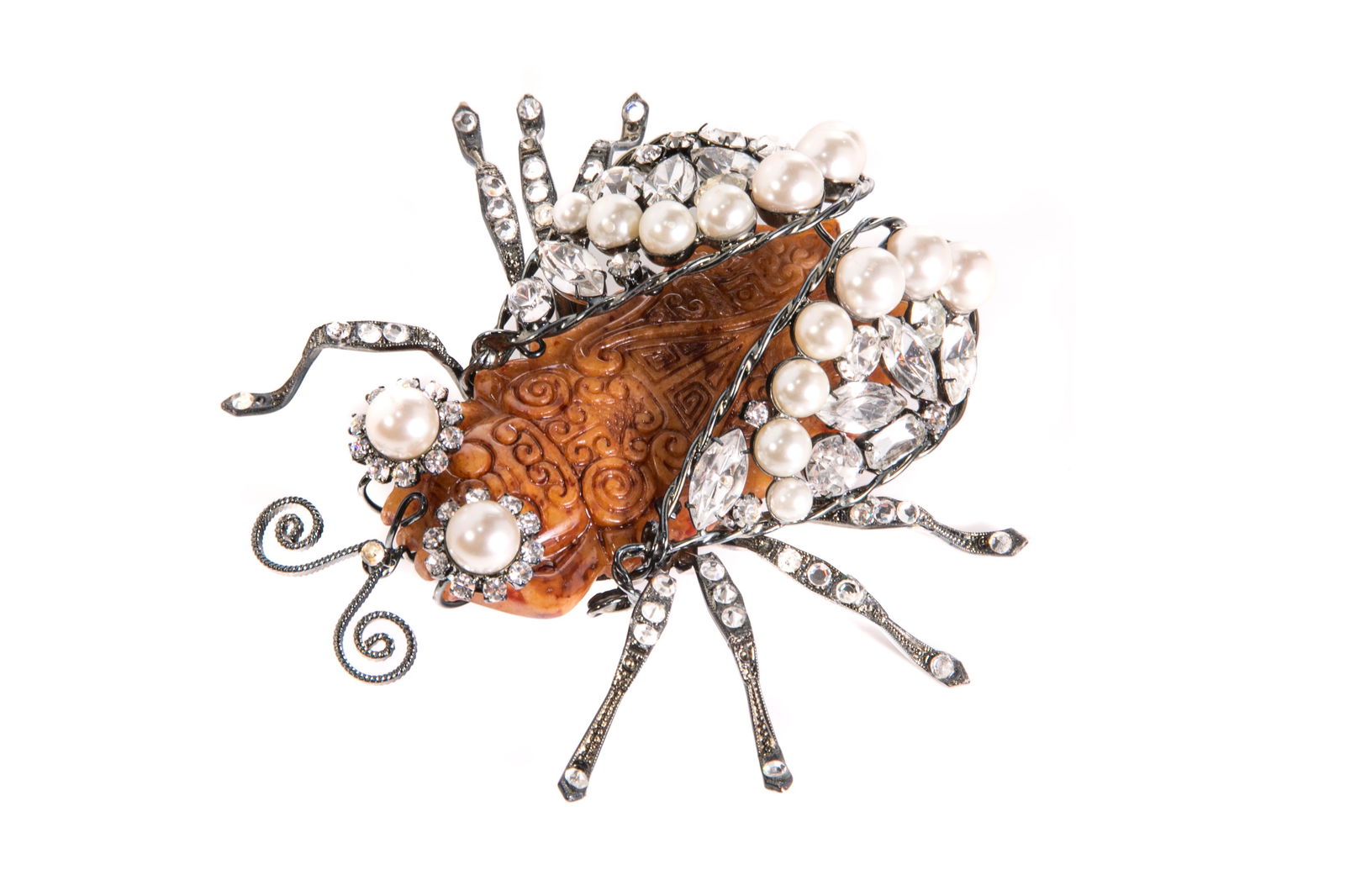 LAWRENCE VRBA BUG BROOCH (1 of 3)