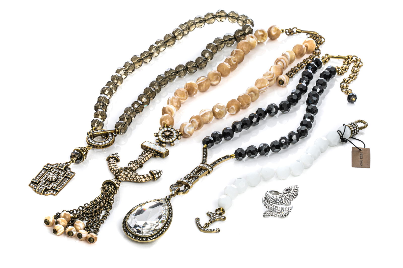 THREE HEIDI DAUS NECKLACES AND BRACELET (1 of 1)