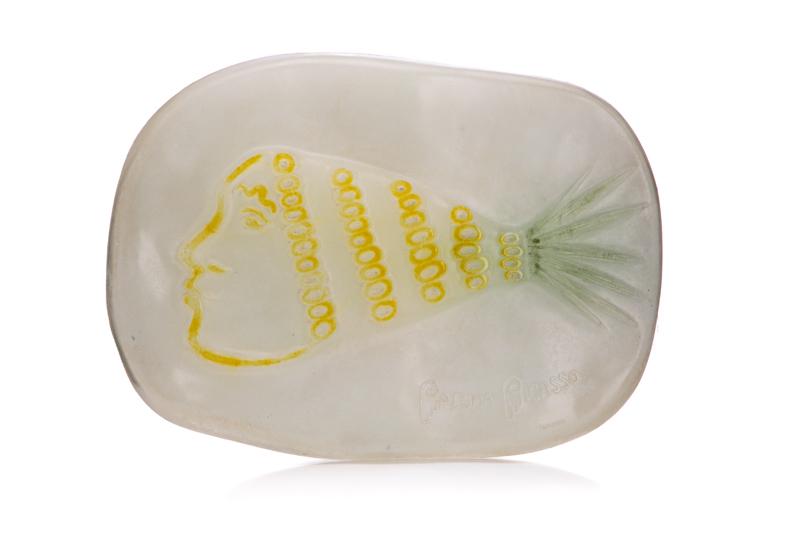 PALOMA PICASSO DAUM PATE DE VERRE ART GLASS PLAQUE (1 of 4)