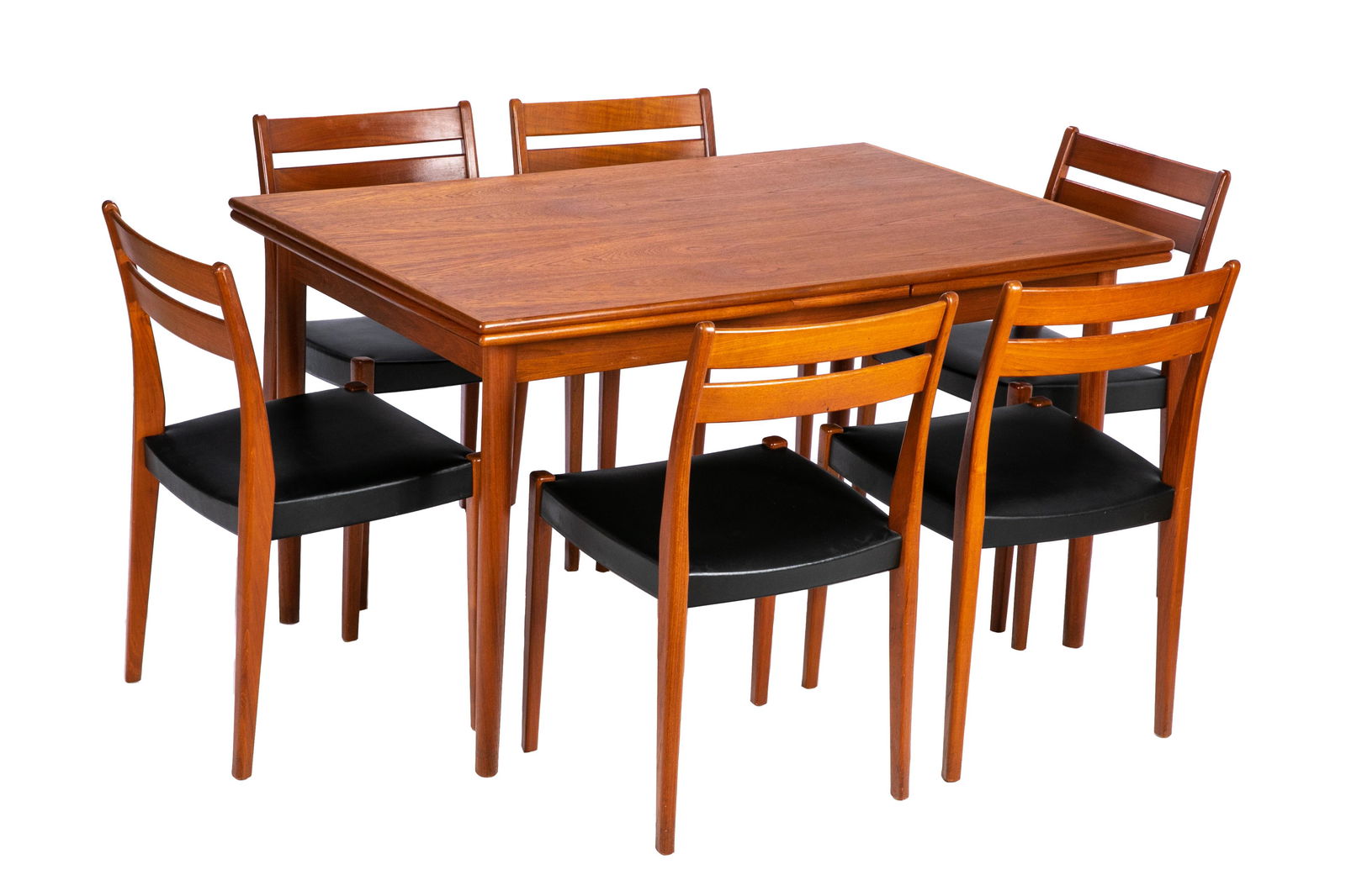 SVEGARDS SCANDINAVIAN TEAK DINING TABLE & CHAIRS (1 of 9)
