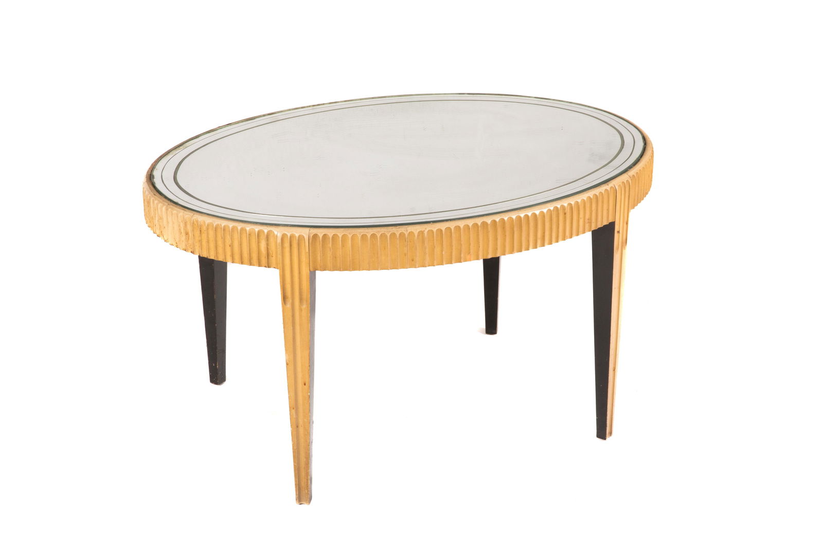 AMERICAN ART DECO MIRRORED COFFEE TABLE (1 of 4)