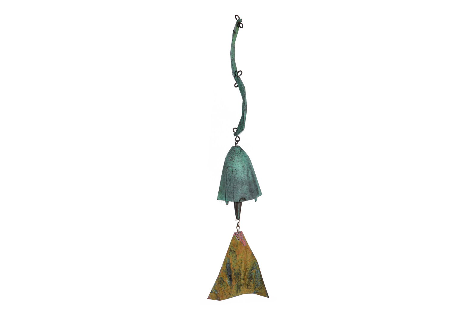 PAOLO SOLERI ITALIAN BRONZE BELL WIND CHIME (1 of 4)