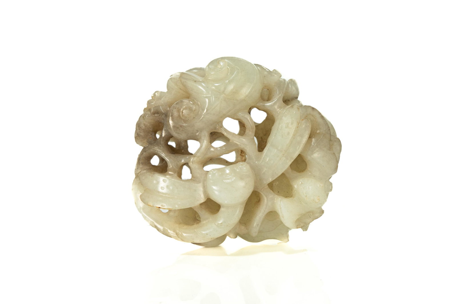 SMALL WHITE JADE TOGGLE (1 of 2)