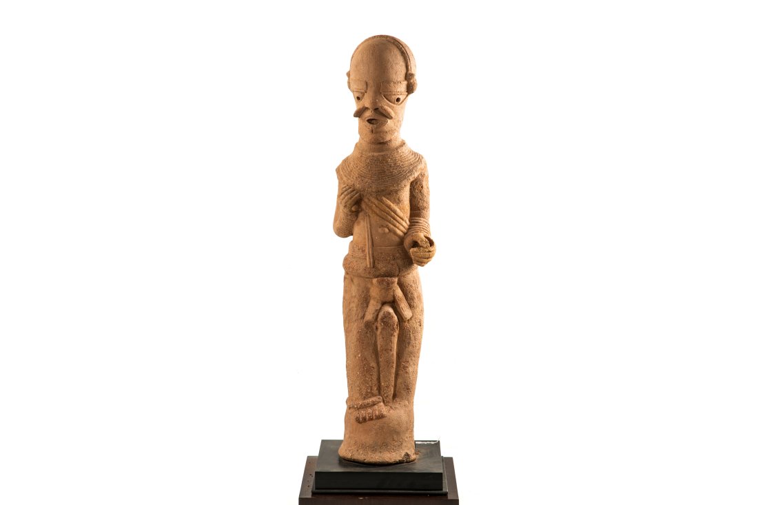 DECORATIVE NOK NIGERIAN TERRACOTTA FIGURE (1 of 8)