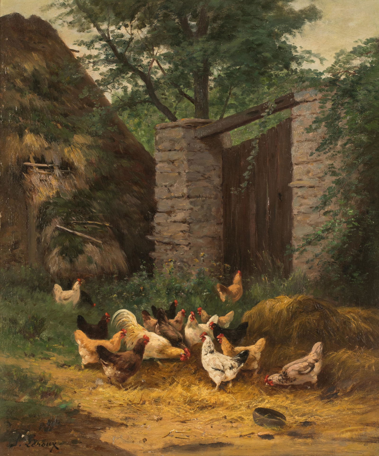 J. LEROUX (French, 19th C) (1 of 11)