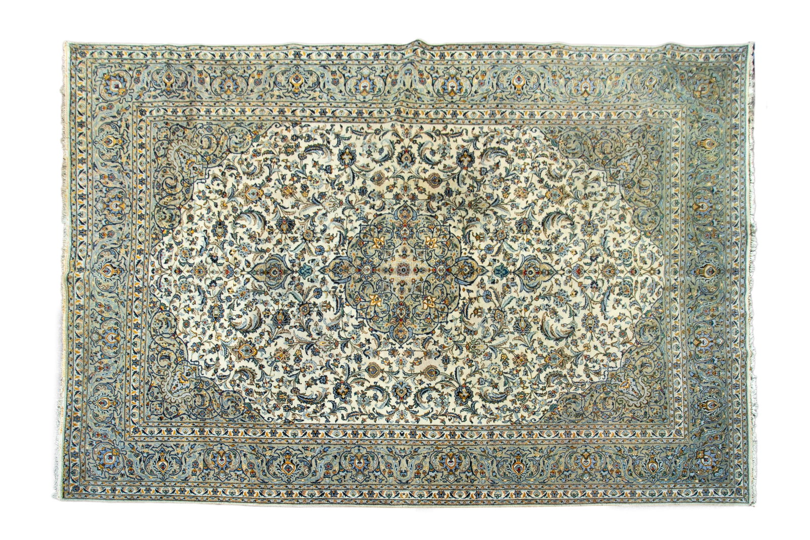 PERSIAN TABRIZ HAND KNOTTED WOOL CARPET (1 of 5)