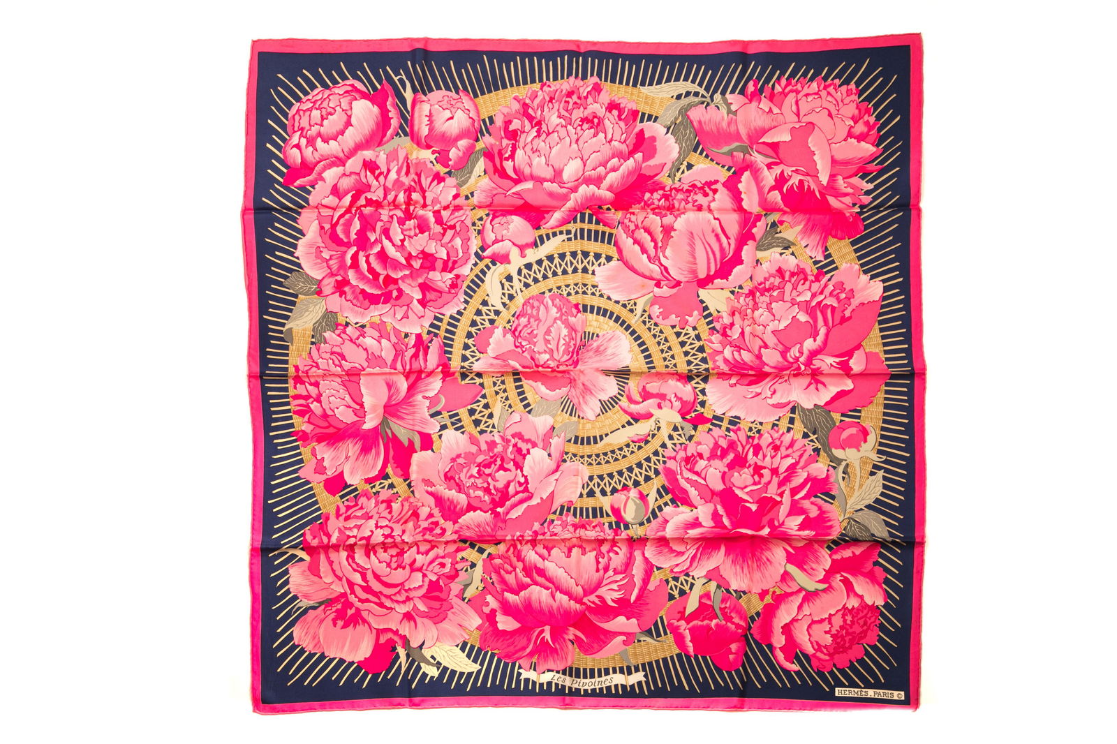 VINTAGE HERMES SQUARE SILK SCARF (1 of 1)