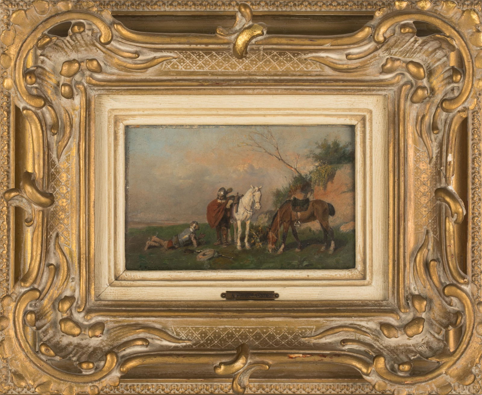 ALFRED R.V.M. FRIEDLANDER (Austrian, 1860-1933) (1 of 5)