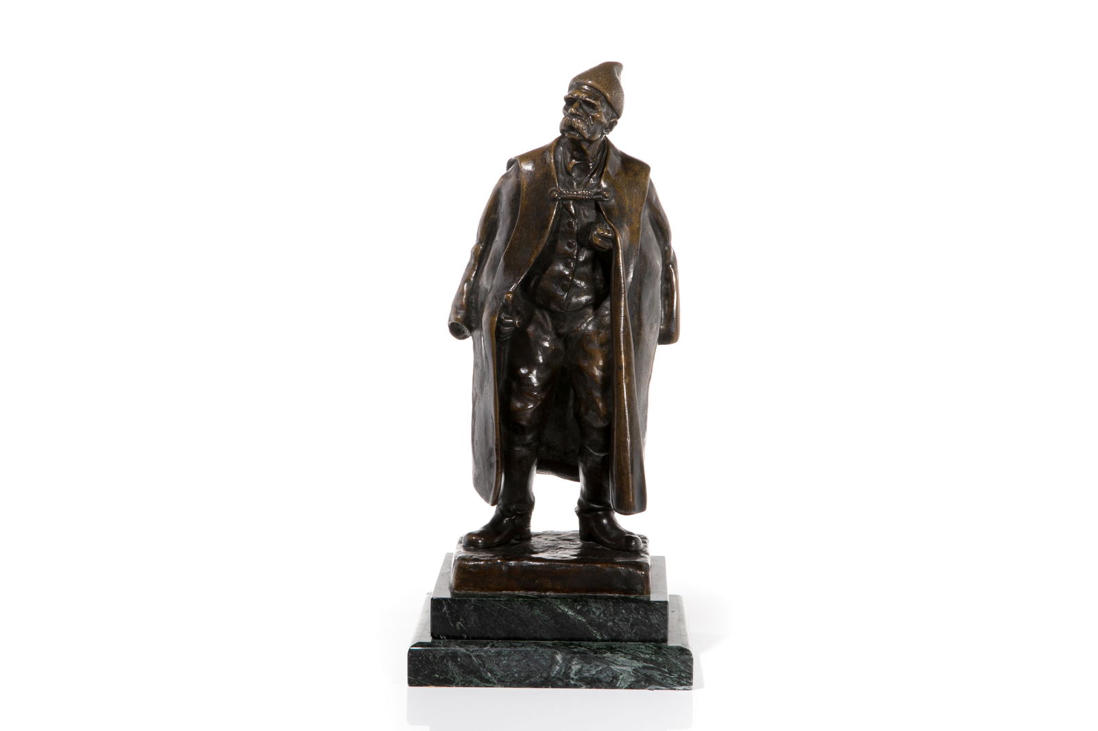 HUNGARIAN BRONZE FIGURE OF A MAN (1 of 4)