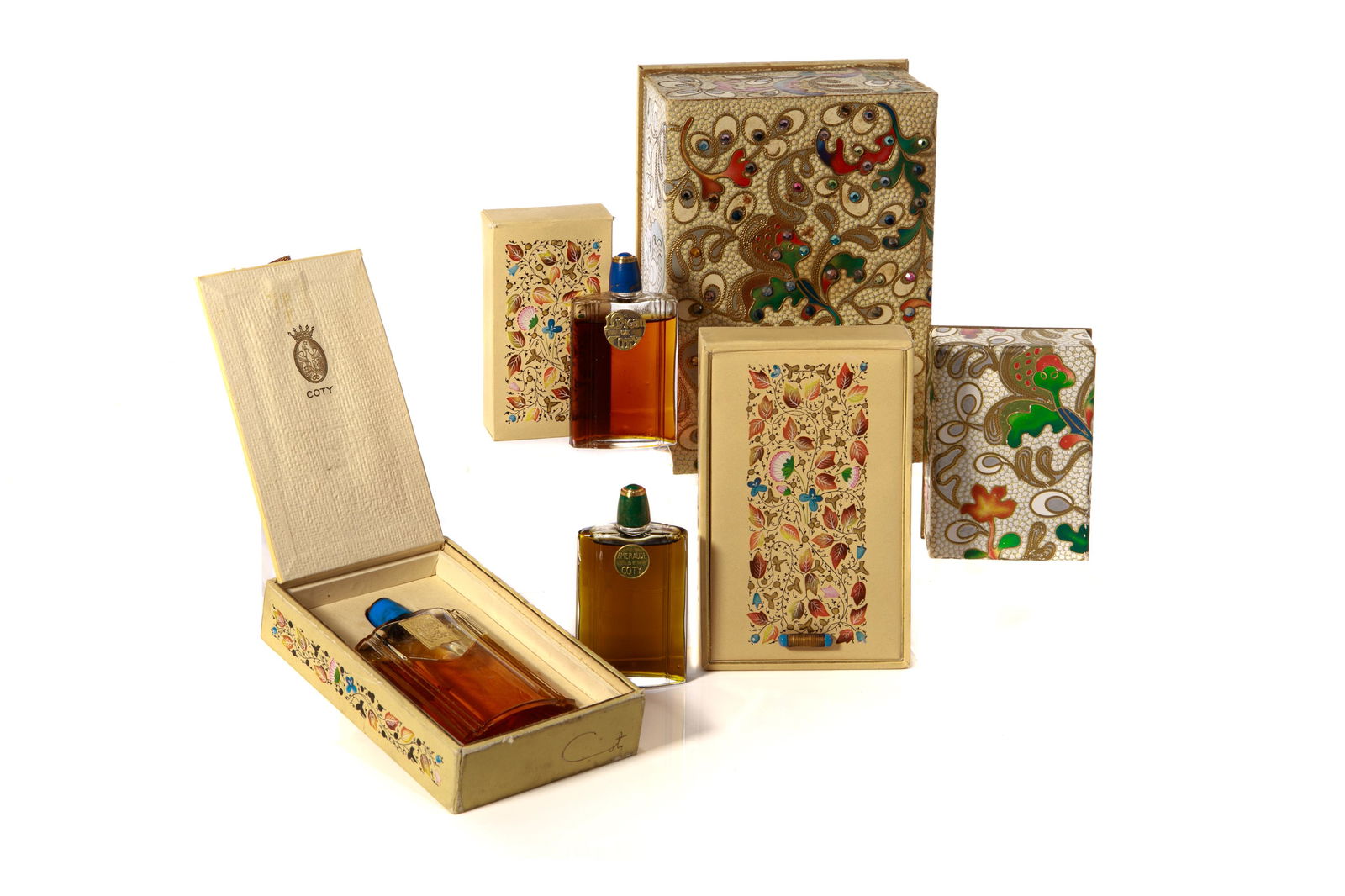 THREE COTY PARIS PERFUMS AND BOXES (1 of 4)