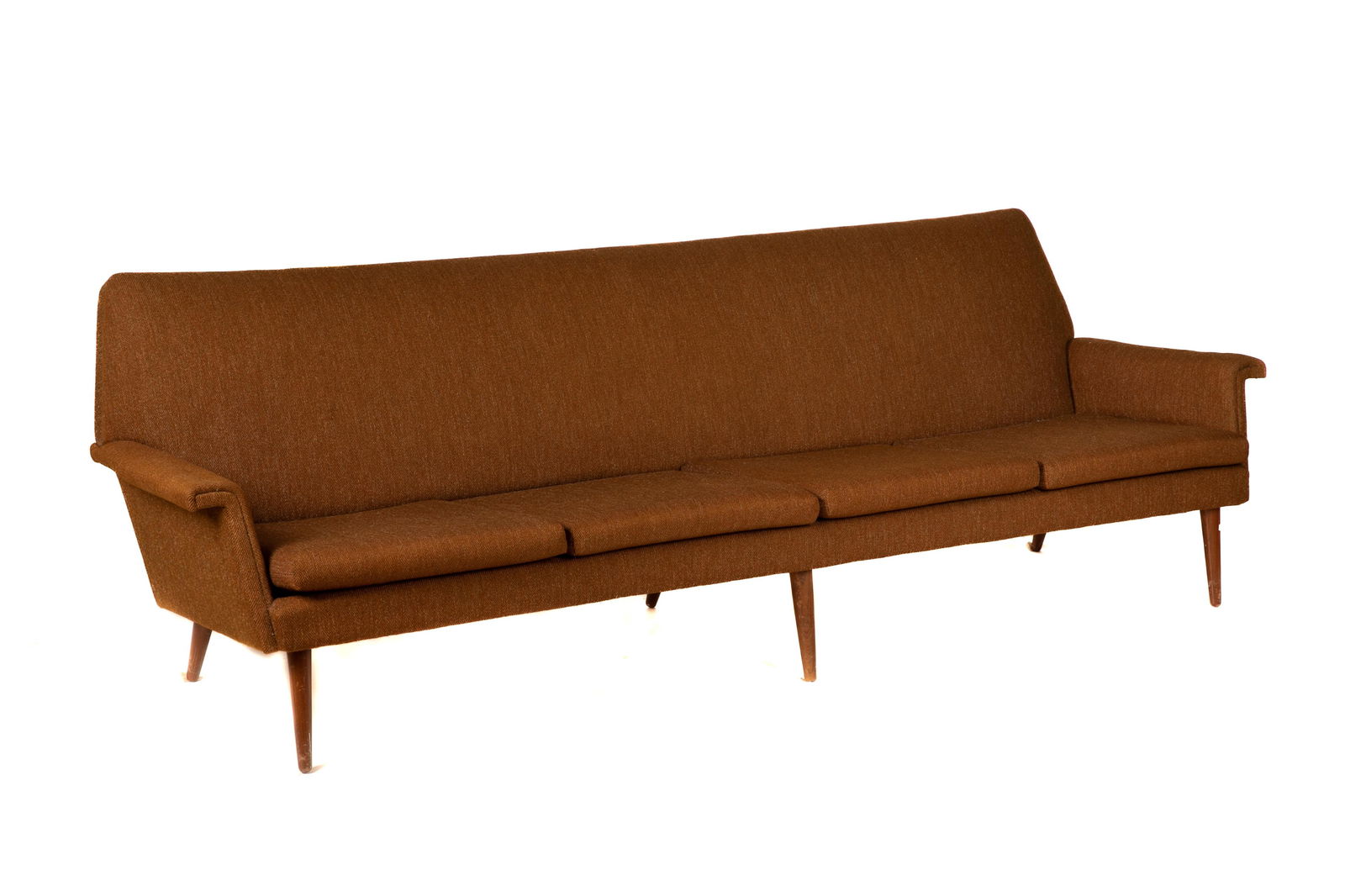 MCM HANS OLSEN DANISH UPHOLSTERED THREE SEAT SOFA (1 of 1)