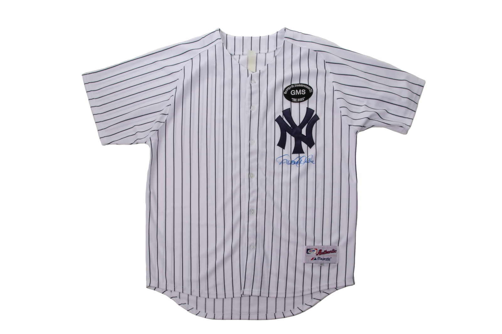 DEREK JETER SIGNED NEW YORK YANKEES JERSEY (1 of 2)